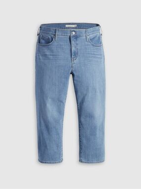Levi’s 311 Shaping Skinny Capri Women's Jeans, Light Wash, Plus Size, 16W